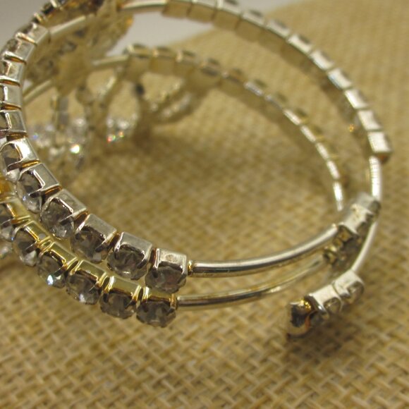 Rhinestone Slave Bracelet with Bling - Picture 5 of 5